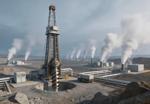 Geothermal drilling project