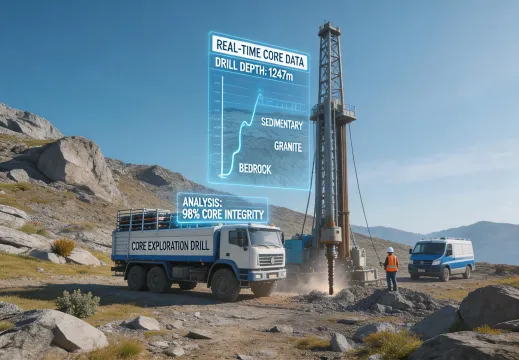 Mining exploration drilling
